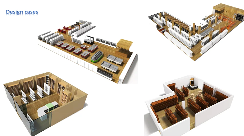 Supermarket Gondola Shelving Supermarket Rack Display Shop Shelving