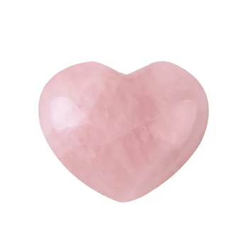 small rose quartz hearts