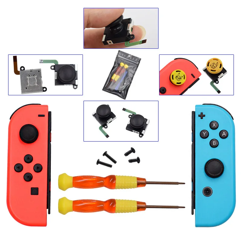Switch Handle Rocker Disassemble Tool 3d Joystick Screwdriver For