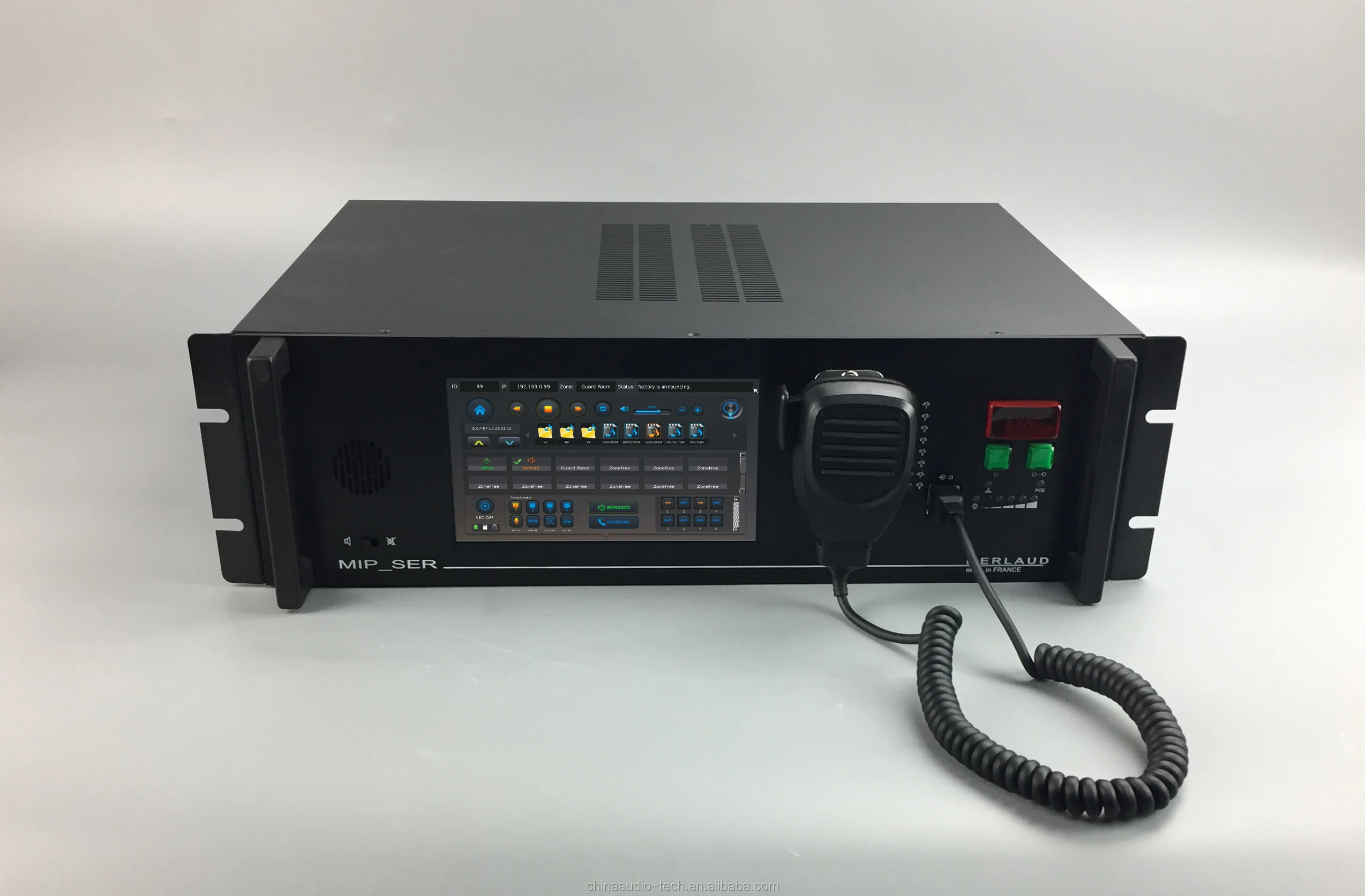 School Two Way Ip Pa System With Bell Timer Buy Two Way Ip Pa System