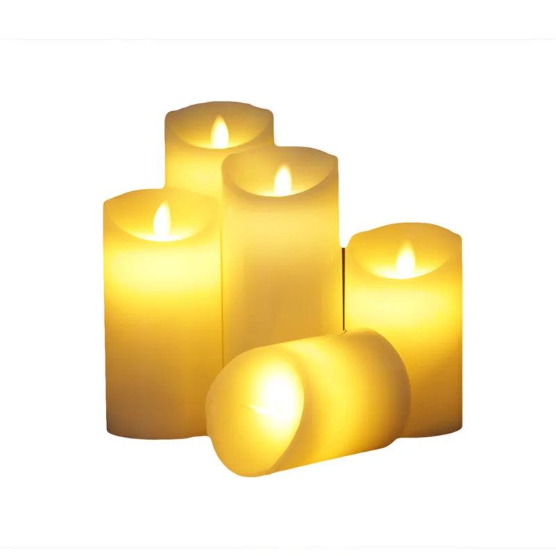 Flameless LED candles,  Outdoor Indoor Candles with Remote Timer for party, holidays and wedding decorations