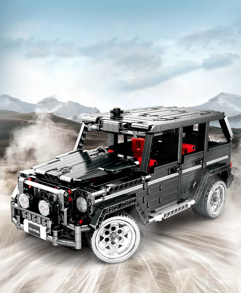 diy assemble toy car 1343 pcs funny brick childr