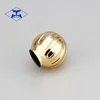 New high quality luxury Customizable color Decorative sphere zamac metal perfume bottle cap