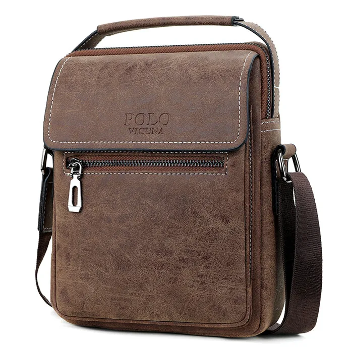 VICUNA POLO Bolso al hombro para hombre marrón marrón 33 VICUNA POLO Bolso al hombro para hombre marrón marrón 33