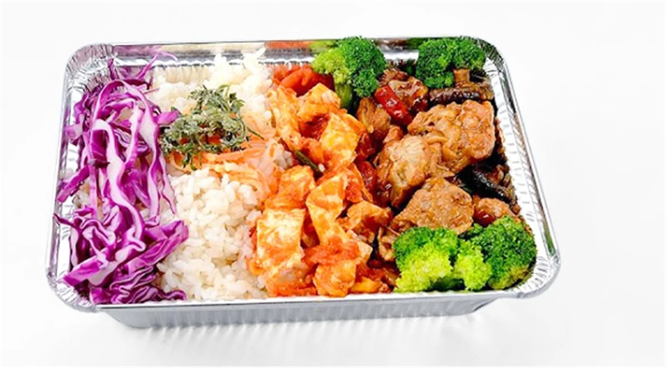 Thickened Lunch Aluminum Foil Trays Barbecue Baking Box