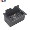 Desktop Flip Up Cable Manager Socket Box / Pull Up Socket Cable Cube