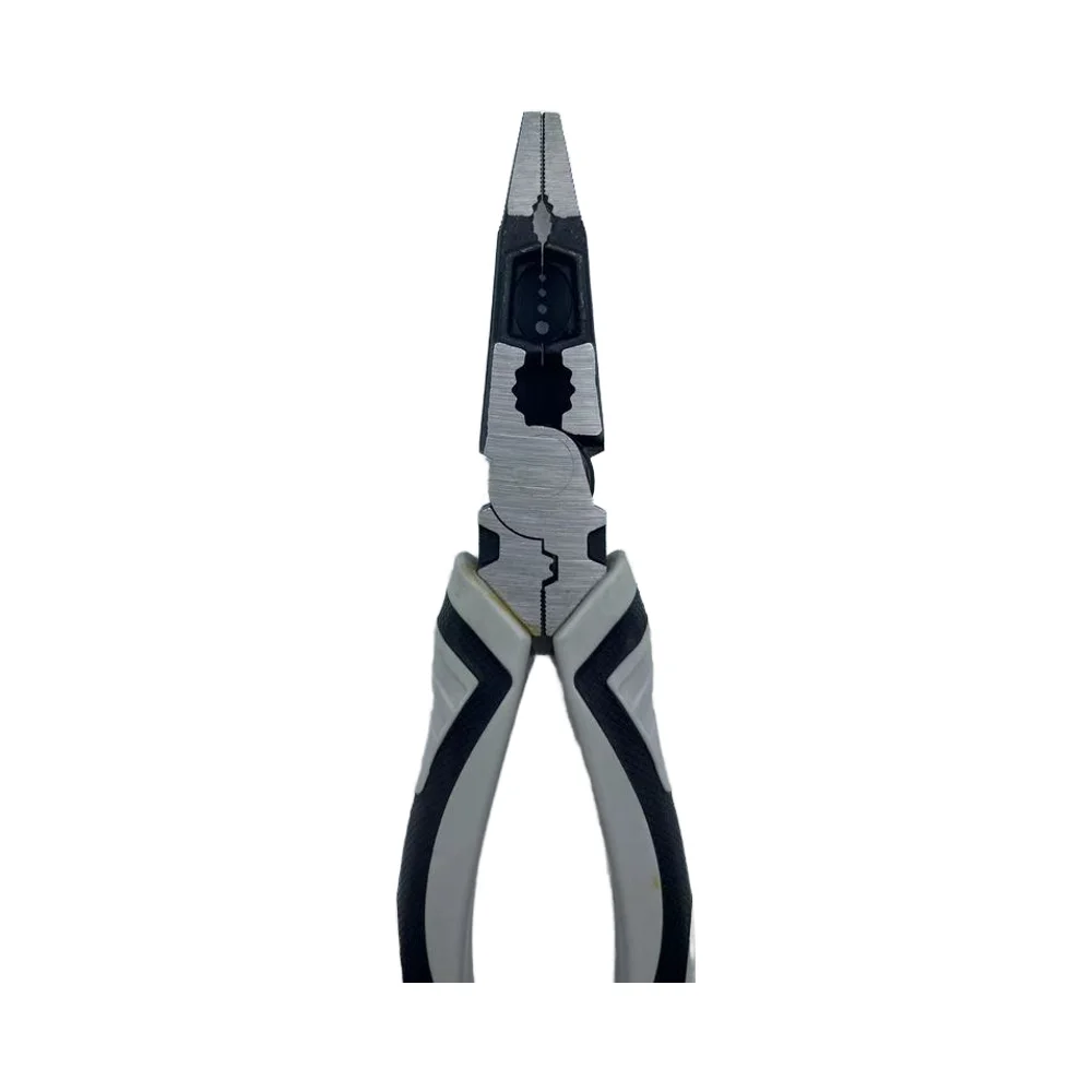 Diy OEM Customizable Multifunction Steel Serrated Locking Pliers Metric Customizable Lineman's Pliers Wire Stripping Cable supplier