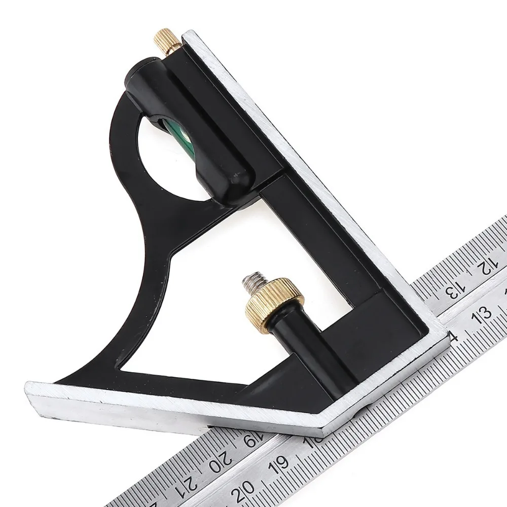 Sumner Angle Ruler Measuring Tools Combination Angle Ruler 300MM Stainless Steel 180 ...
