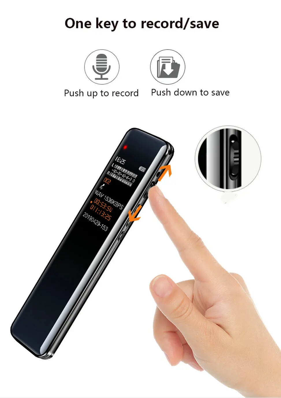 Micro Password Protection Voice Recorder Pen V94 With Speaker For Business Meeting And Speech Recording Buy Voice Recorder Digital Voice Recorder Sound Recorder Product On Alibaba Com