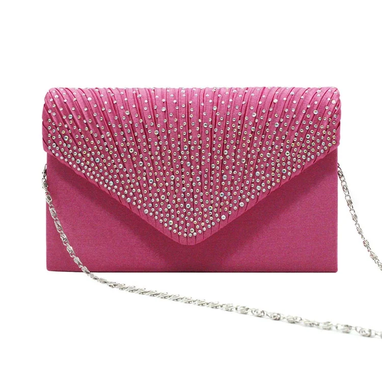 glitter evening bag
