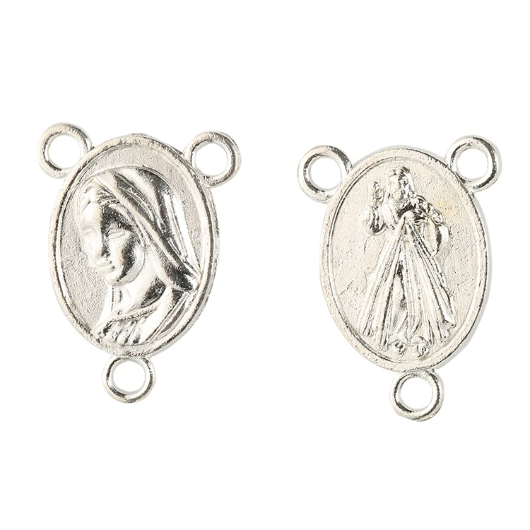 Wholesale Catholic Oval With Virgin Holy Rosary Centerpieces Links