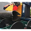 Roller conveyor plasma cutting machine for steel pipe
