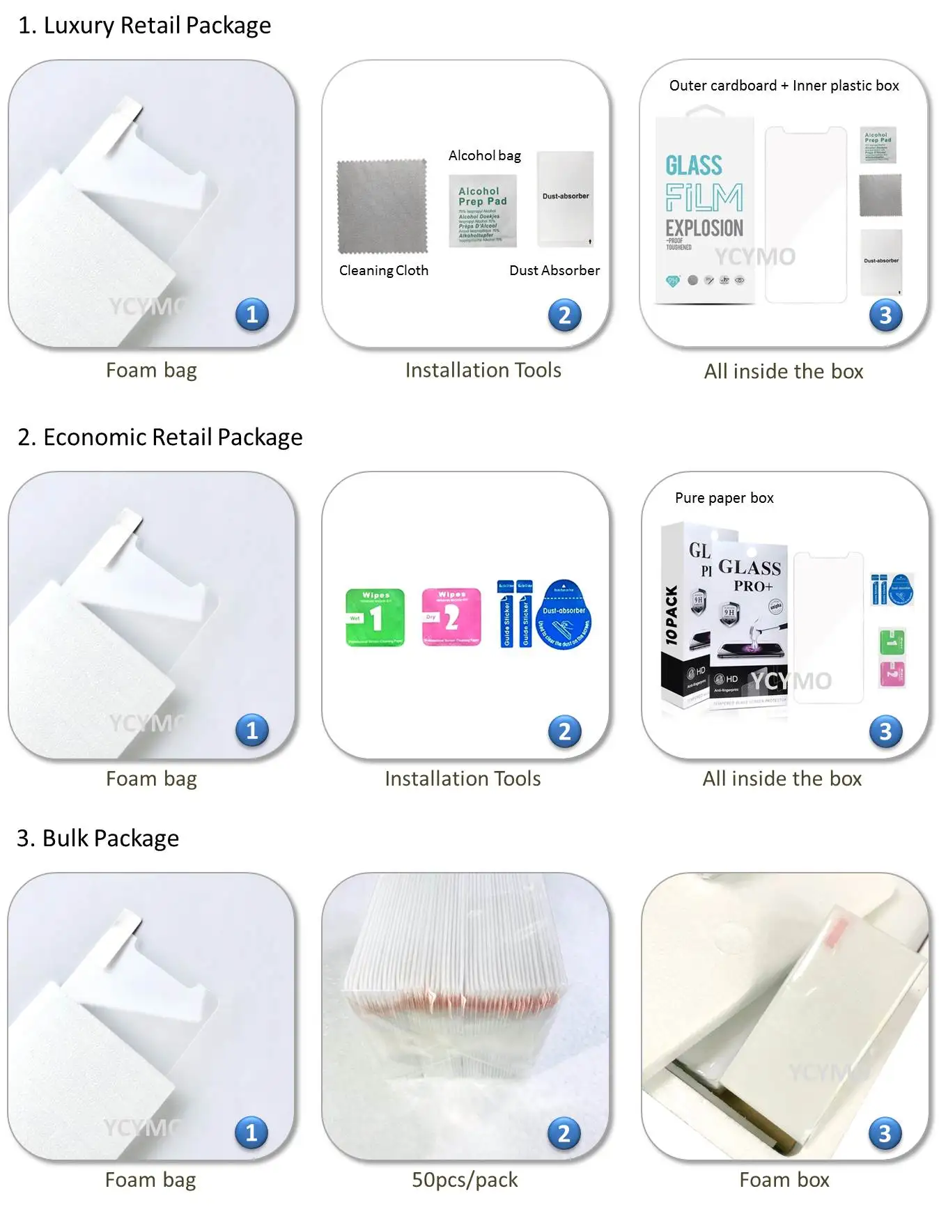 Japanese Glasses Brand Protective Film Toughened Membrane Glass Screen