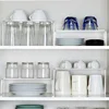 High Quality Acrylic Storage Rack Clear Home Storage Shelf Divider