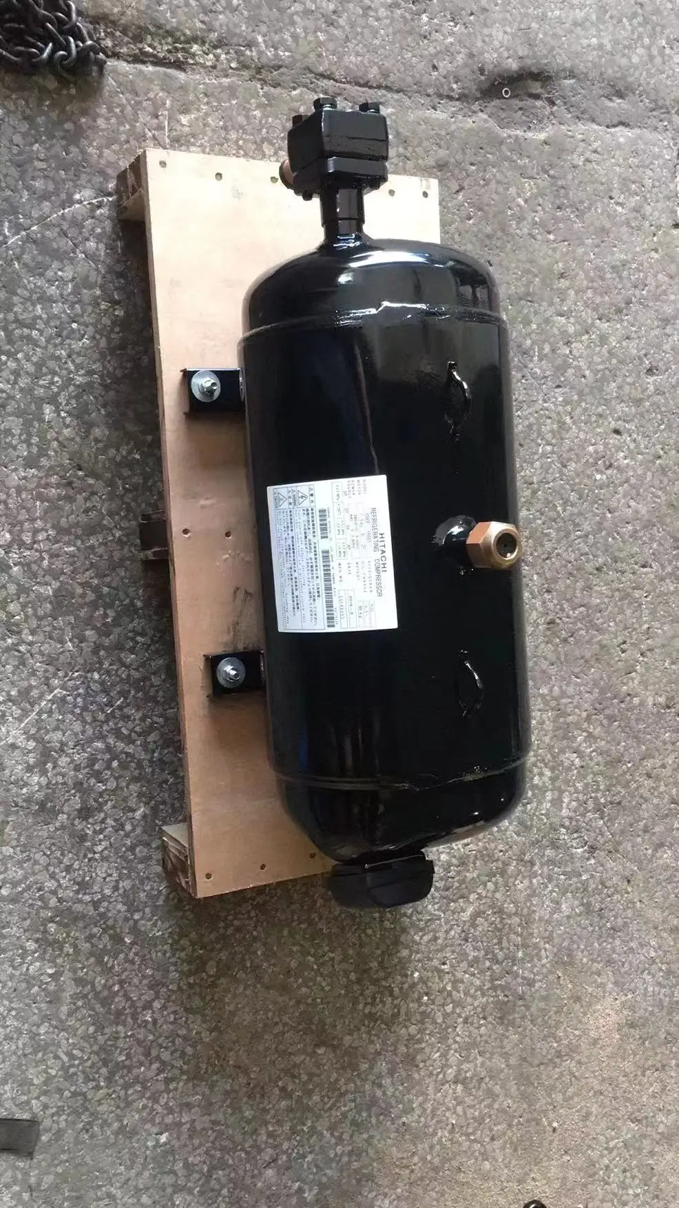 卧式日立卷轴压缩机 1000el-160d3 - buy 空调压缩机,原装日立变频