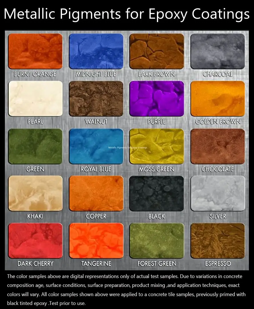 Epoxy Floor Colors  PolyRez Epoxy Color Pigment