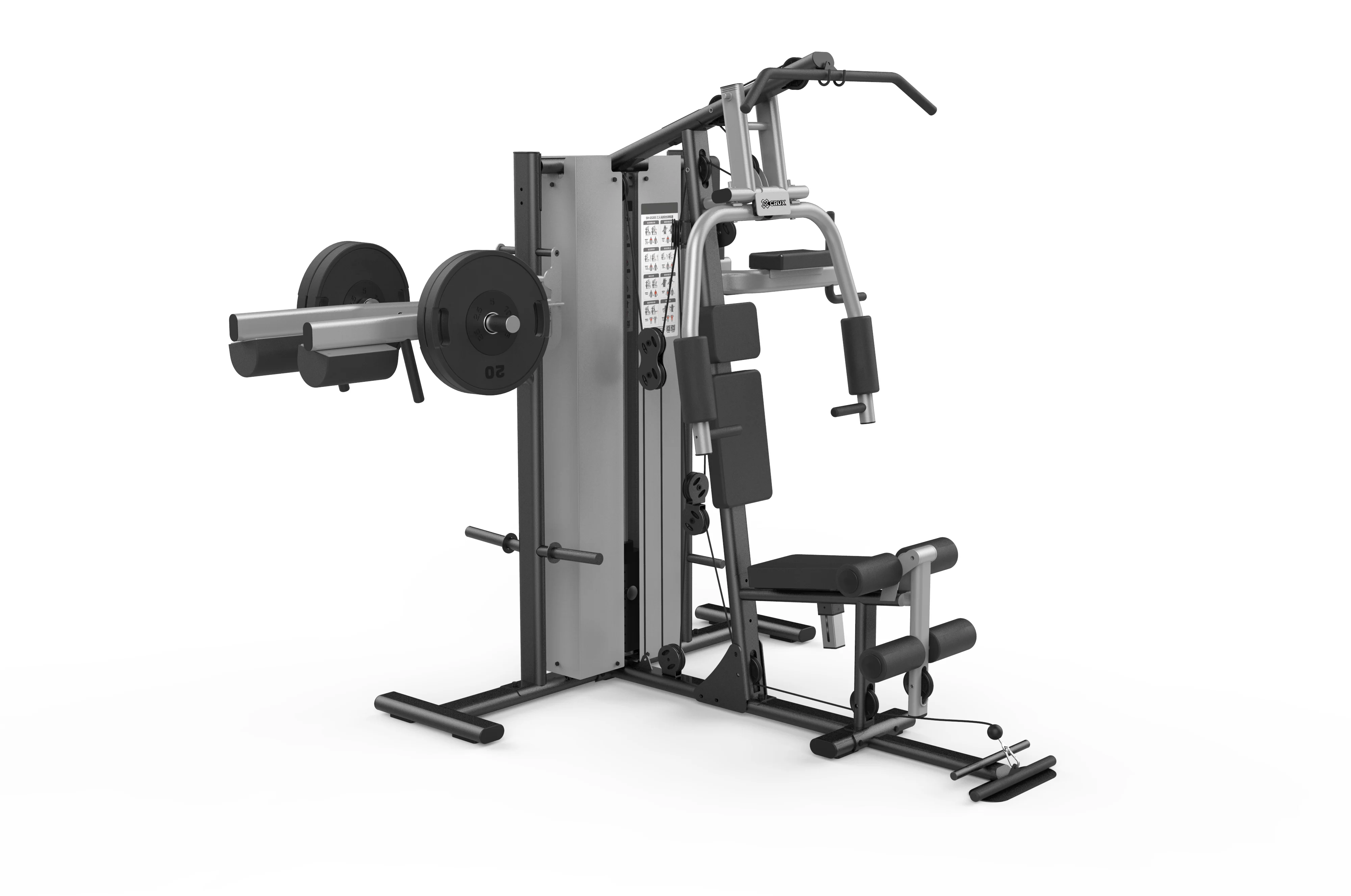 Shua Sh-g5203 Multiple Station Gym And Home Fitness Equipment 3 