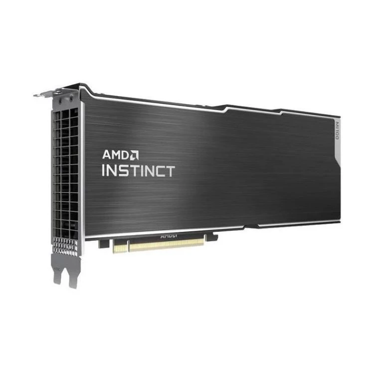 AMD Instinct MI100 32GB HBM2 GPU, PCIe 4.0, 1.5 GHz Boost Clock