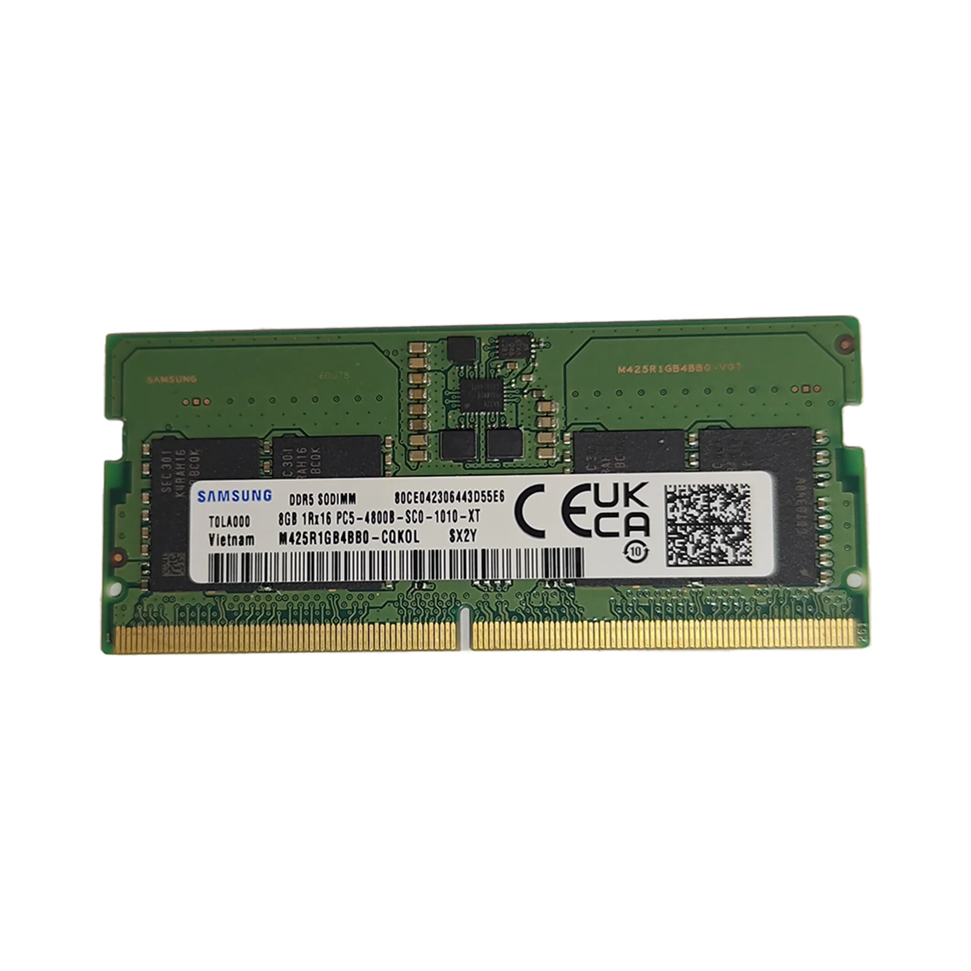 Original DDR5 8GB 4800MT/S 5600MT/S Samsung RAM for LAPTOP