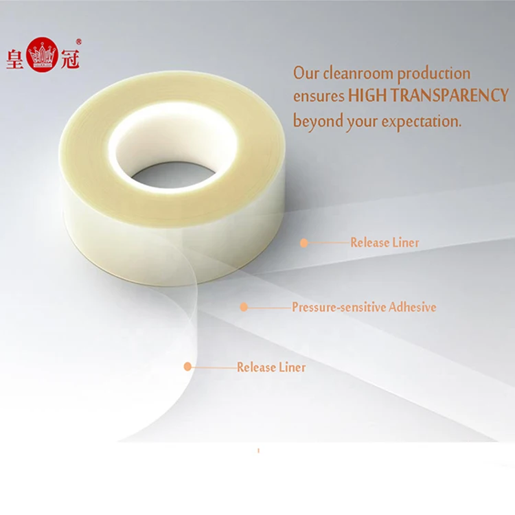 125um Oca Optical Adhesive Roll Clear Glue Film Screen Laminating Touch Glass Lens Screen Buy