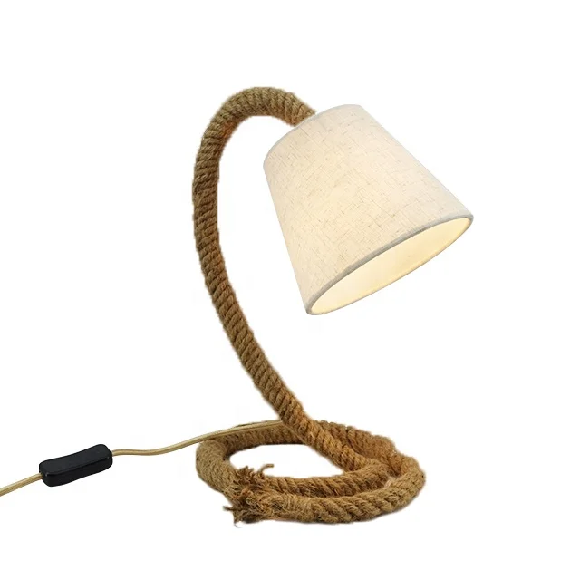 Nordic Jute Rope Lights and Decorative Lamp Table Lamp Small size GOOD price for indoor use