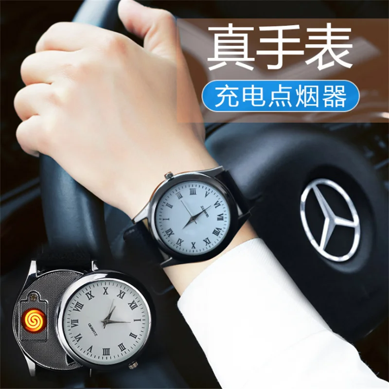 rechargeable wrist watch