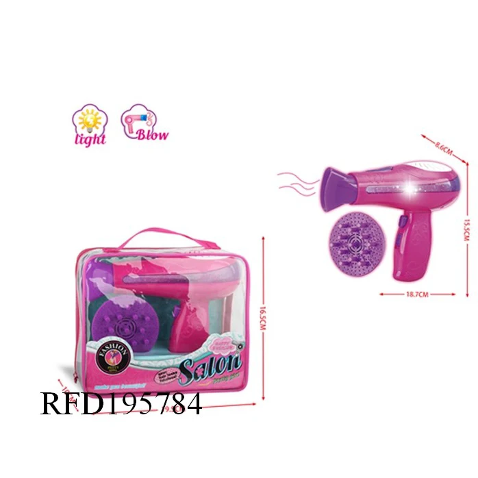 hair dryer toy set