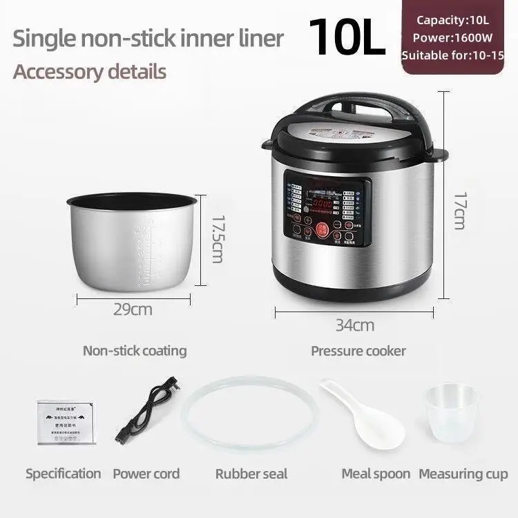 In Stock Commercial Big Pressure Cooker Multipurpose Electric Pressure