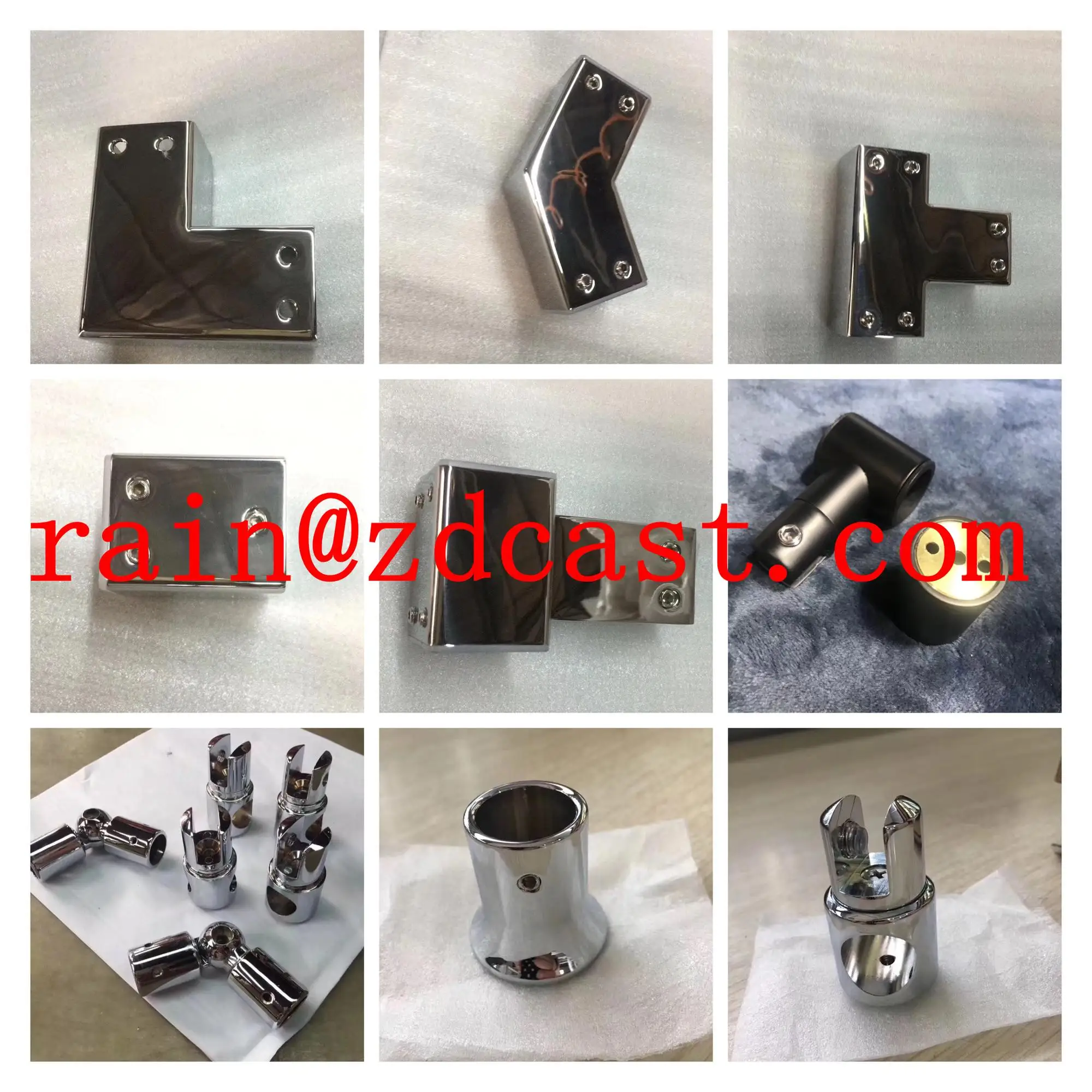 304 Round Stainless Steel H Shape Ladder Push Pull Door Shower Handle