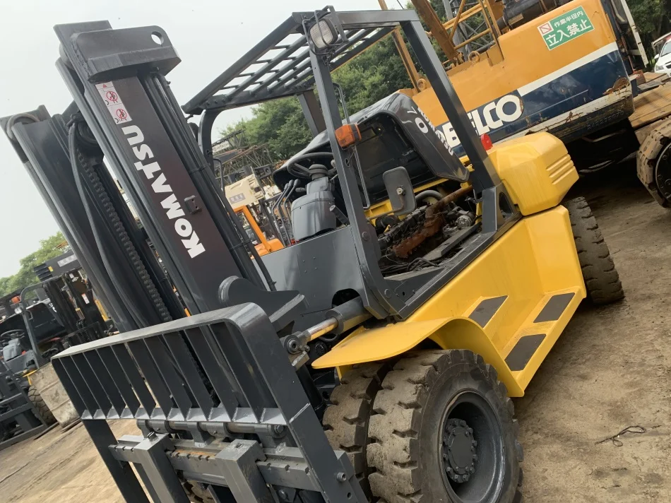 Diesel Forklift Japan Original 7 Tons Komasu Forklift Fd708 Buy