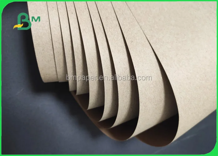 China Paper Mill Excellent Brown Kraft Corrugated Fluting Medium Paper