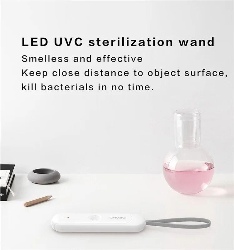 Handheld UV Light Sterilizer Wand Portable Ultraviolet Sterilizing Lamp Germicidal