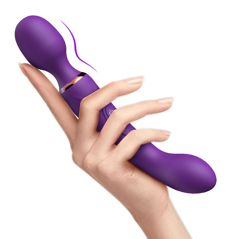 2020 New Double Heads Motors Stimulations AV Body Massager Wireless AV Wand Massaging Vibrators in Sex Products