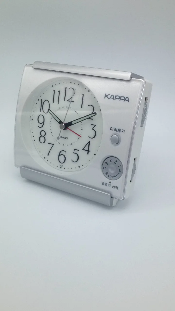 Talking Analog Alarm Clock For Visually Impaired Large Numbers Desk