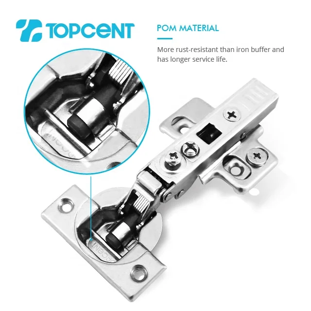 Topcent new type small angle 3D adjustable furniture kitchen cabinet concealed soft close hinge for furniture