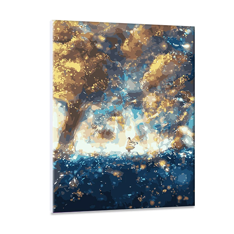 
A244 diy painting by numbers 40*50hand-painted the living room decorative animal painting 