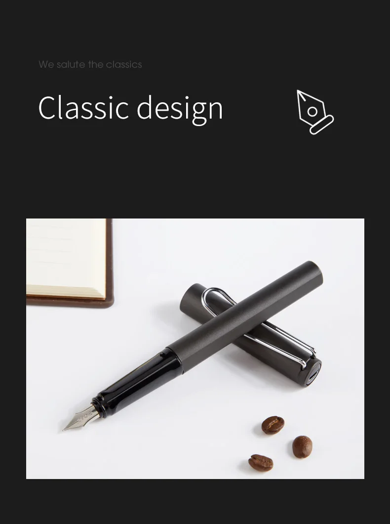 Eyecatching Clip Daily Fountain Pens Wholesale Calligraphy Free