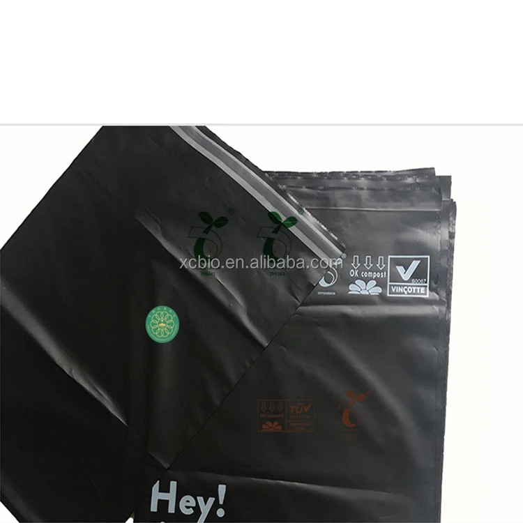 Eco friendly biodegradable compostable express mailing bags cornstarch