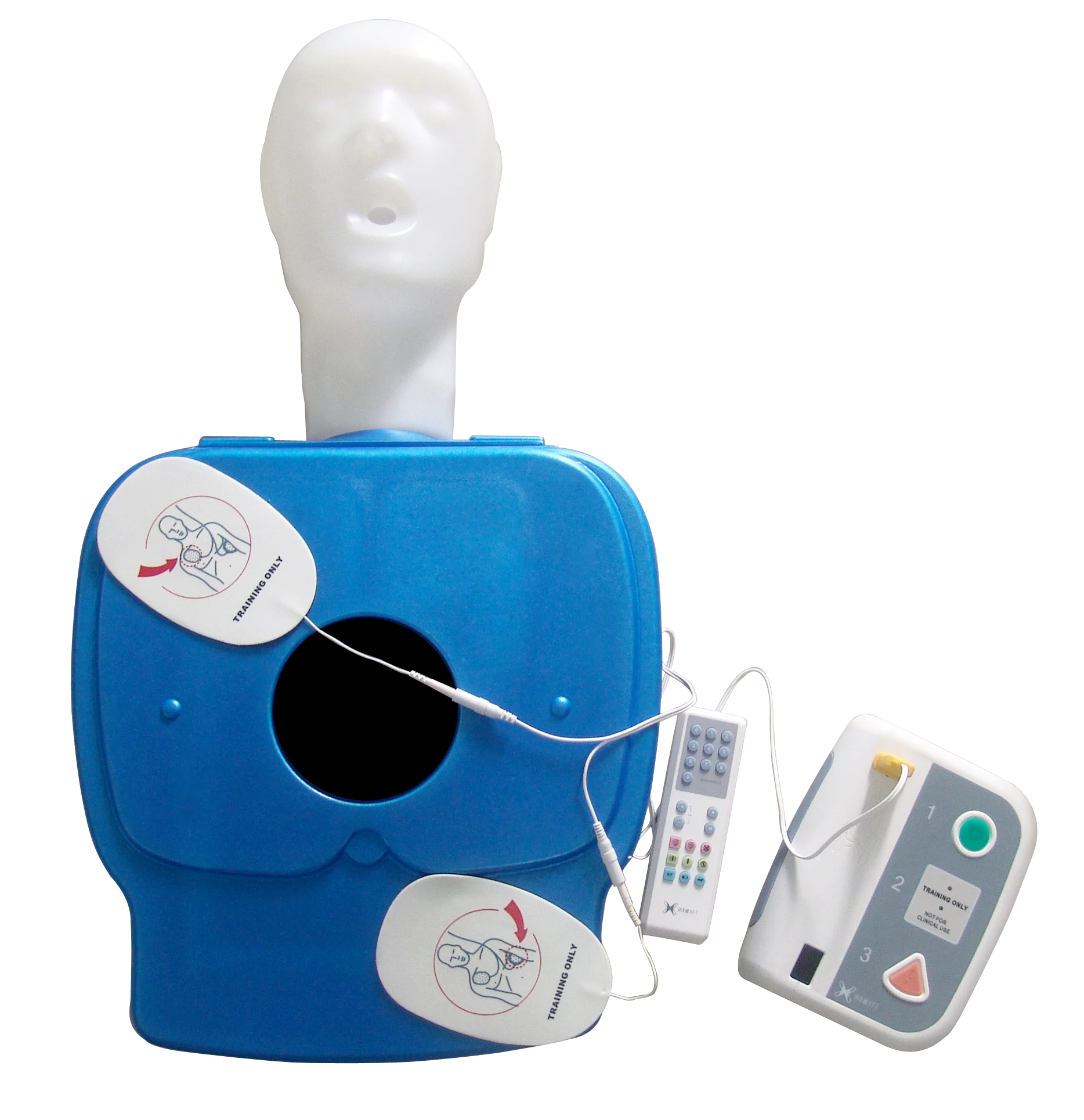 Xft120c+ Portable Defibrillator Training Aed Trainer Smart Aed Trainer
