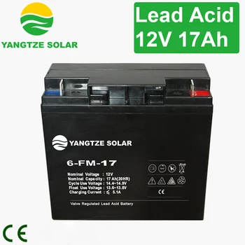 Famous 6 Fm 17 12v 17ah 20hr Yangtze Battery - Buy Yangtze Battery,6 Fm