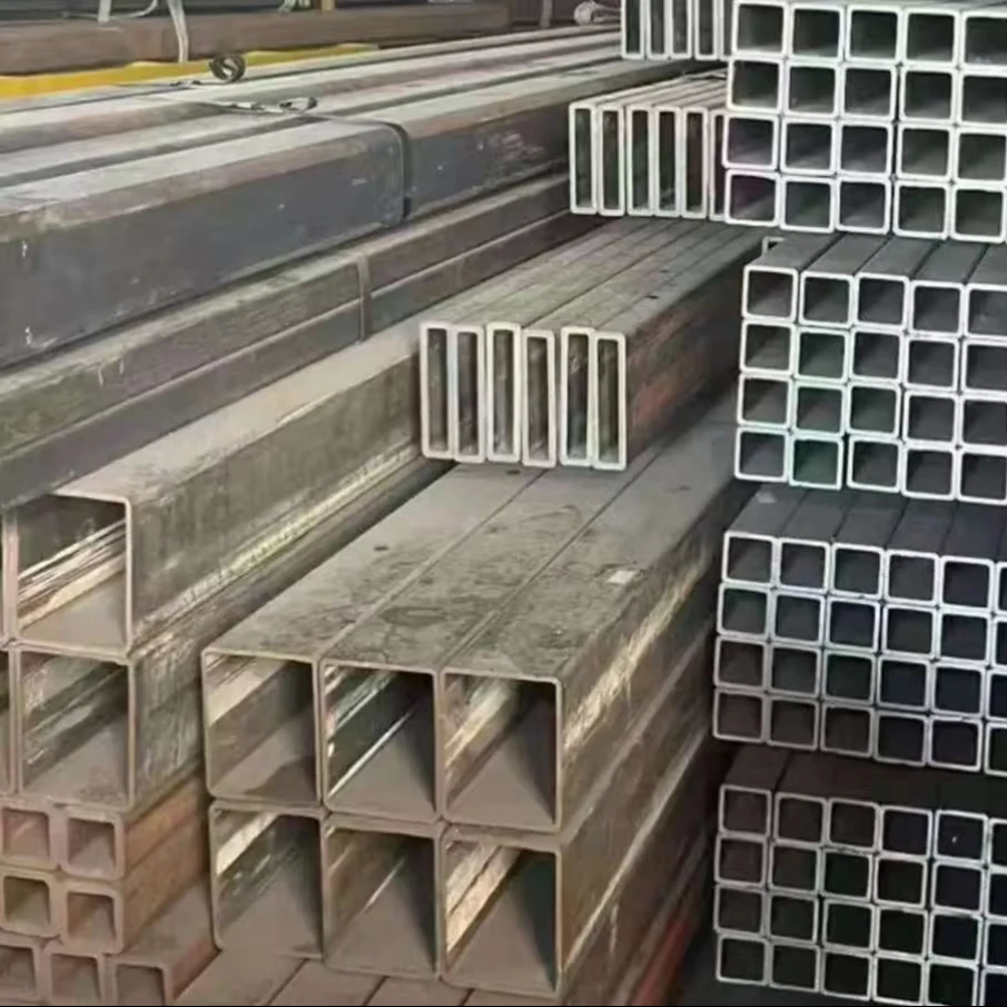 Q195Q215 Steel Pipes for Construction Projects Square Shape 1.5-6mm Thickness factory