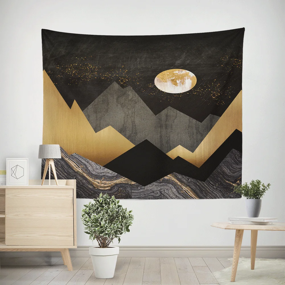 Wholesale High Quality Large Size Tapestry Custom Decorative Landscape