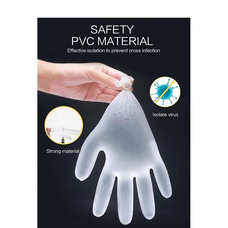 Fda Ce Protection Disposable Safety Hand Latex Nitrile Gloves