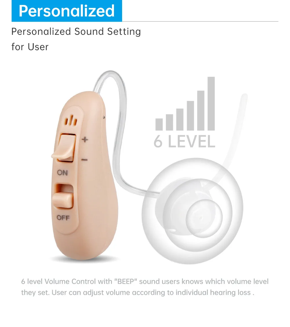 Light Hearing AIDS With Magnetic Design Charging Base manufacture