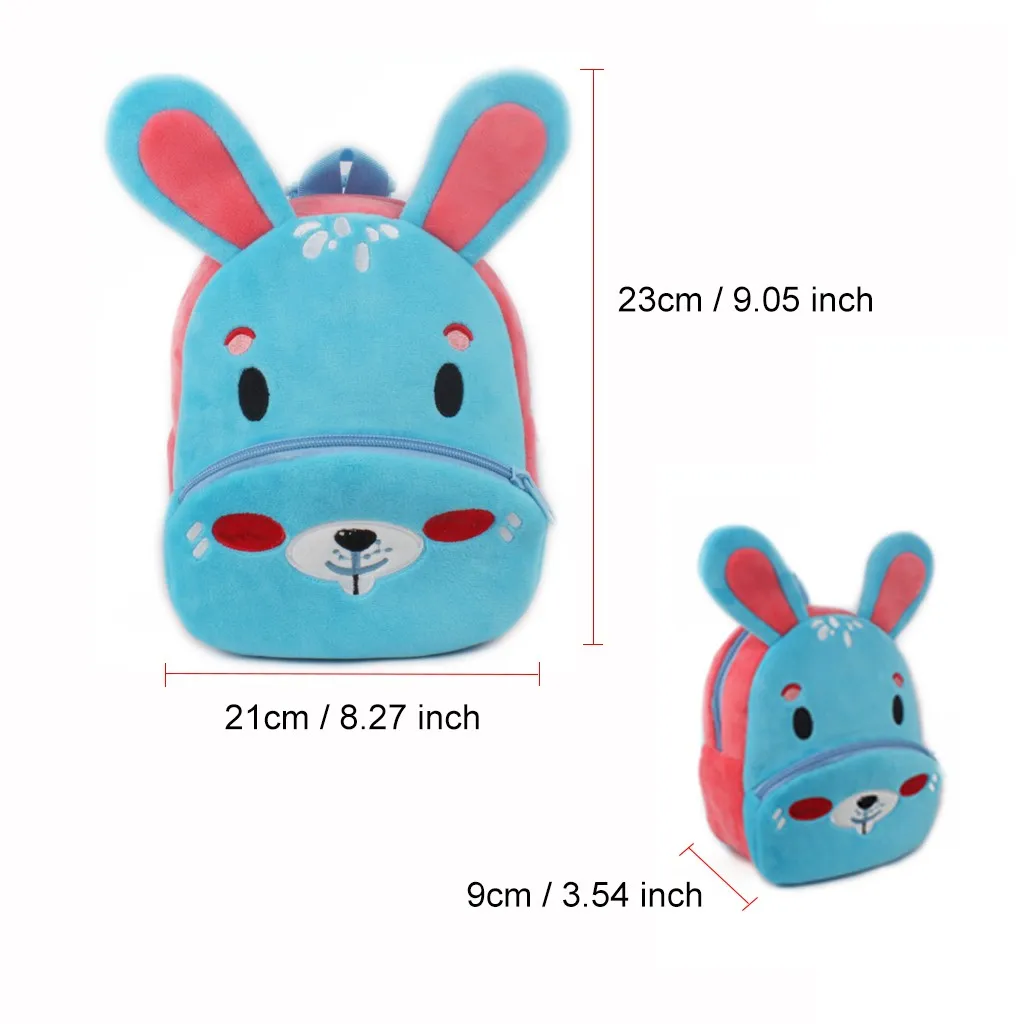 mochilas New arrival Unisex 3D Cute Animal Prints Backpack children School Bags Boys and Girls Cartoon Shaped schoolbag baby kids bag