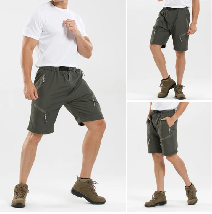 户外摩托车徒步登山登山运动短裤两用男famale