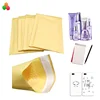 High quality brown gold kraft paper bubble envelope mailer shipping bag kraft bubble bags for CD / electronics / file packing
