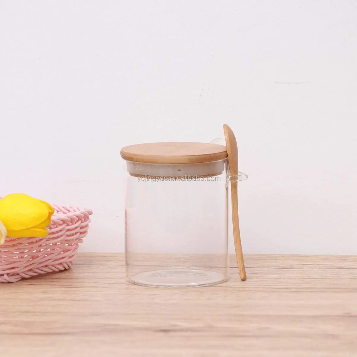 Draagbare Roestvrijstalen Koffie Verzegelde Bus, Mini luchtdichte Koffie Container Bus, Voedsel Opslag pot Container, voor Keuken, Kantoor, Koffie, Thee, Suiker,Yellow