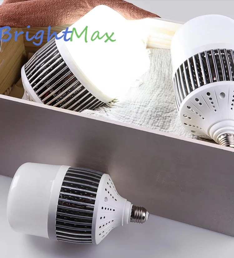 high quality die casting aluminum LED bulb empty housing 10w 20W 30w E27 T bulb parts E40 lamp 70w 100W