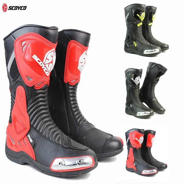 New Arrival Motorcycle Shoes Automobile Race Boots Off Road Boots Motocross Boots Motor Off Road Leather Motorbike Shoes Alibaba